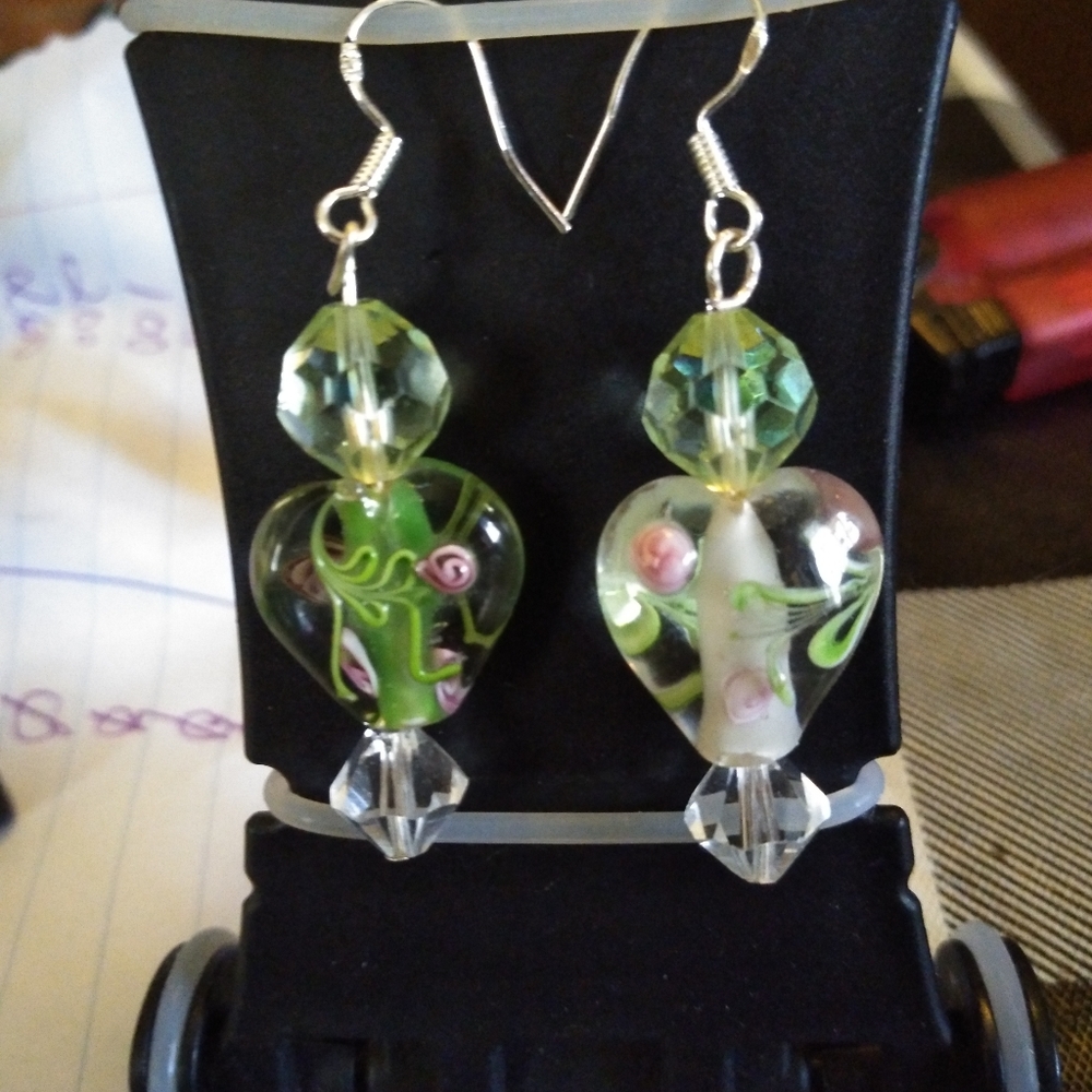 Earrings sterling silver